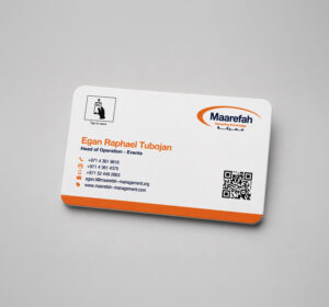 Digital Business Card (vCard) Stand